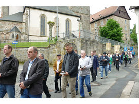 Bittprozession an Christi Himmelfahrt (© Karl-Franz Thiede)